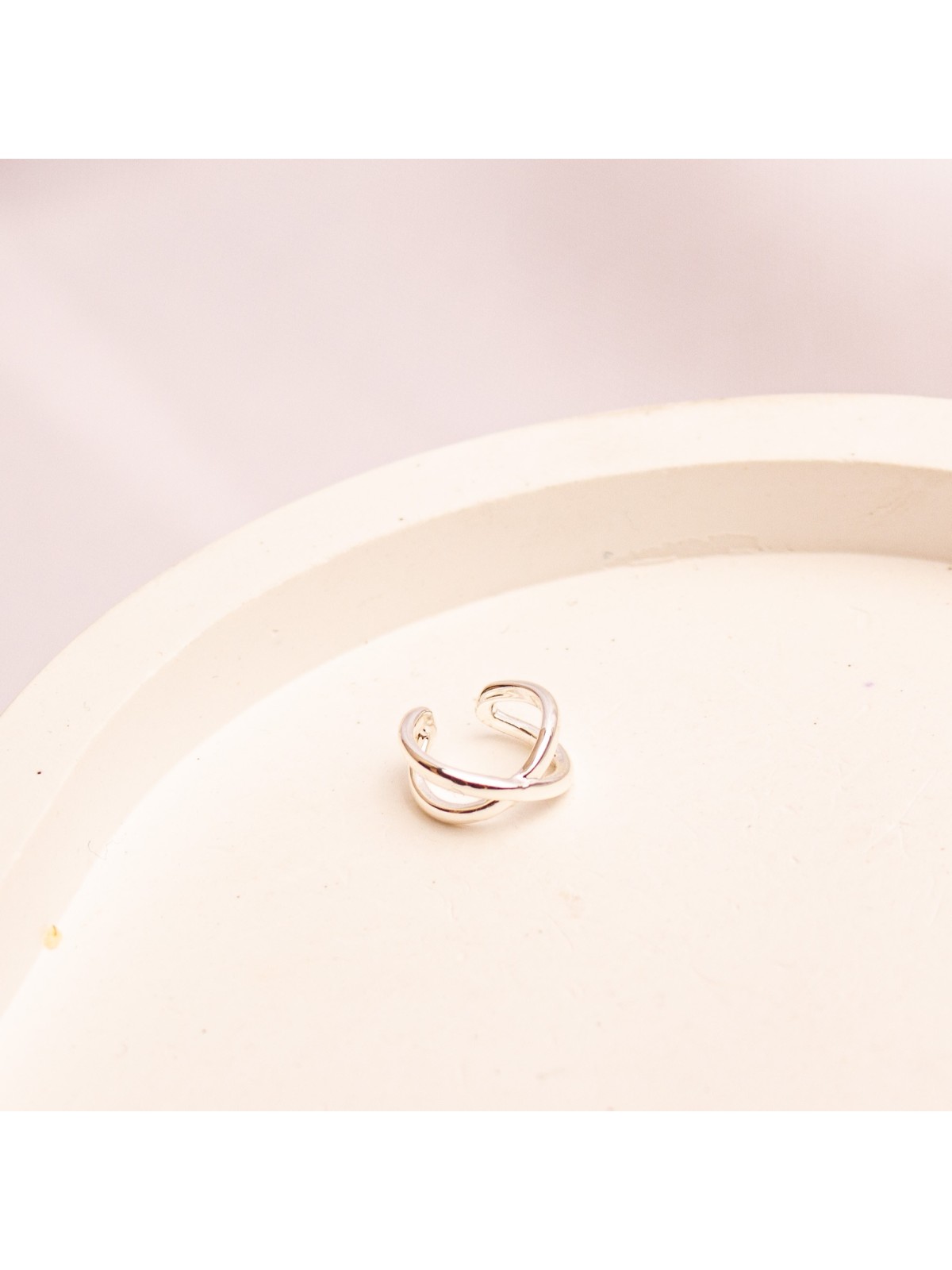 Cuff Individual De Acero Blanco SK4185-PL