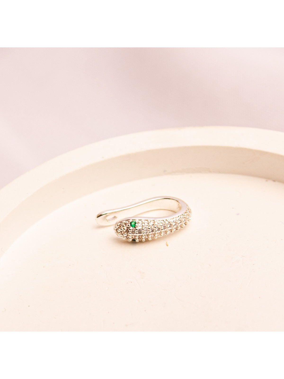 Cuff Individual De Acero Blanco SK4166-PL