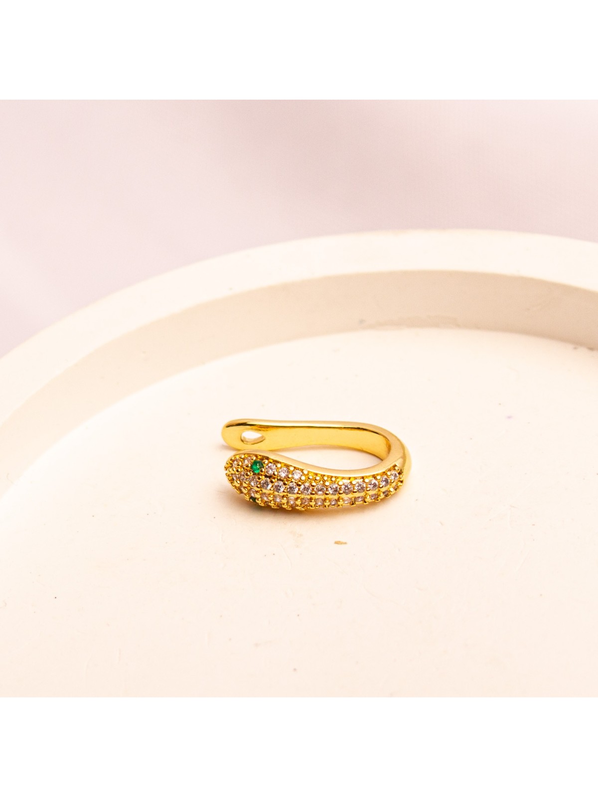 Cuff Individual De Acero Dorado SK4166-OR