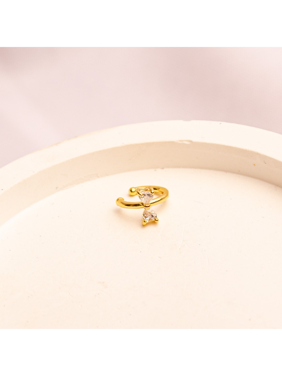 Cuff Individual De Acero Dorado SK4187-OR