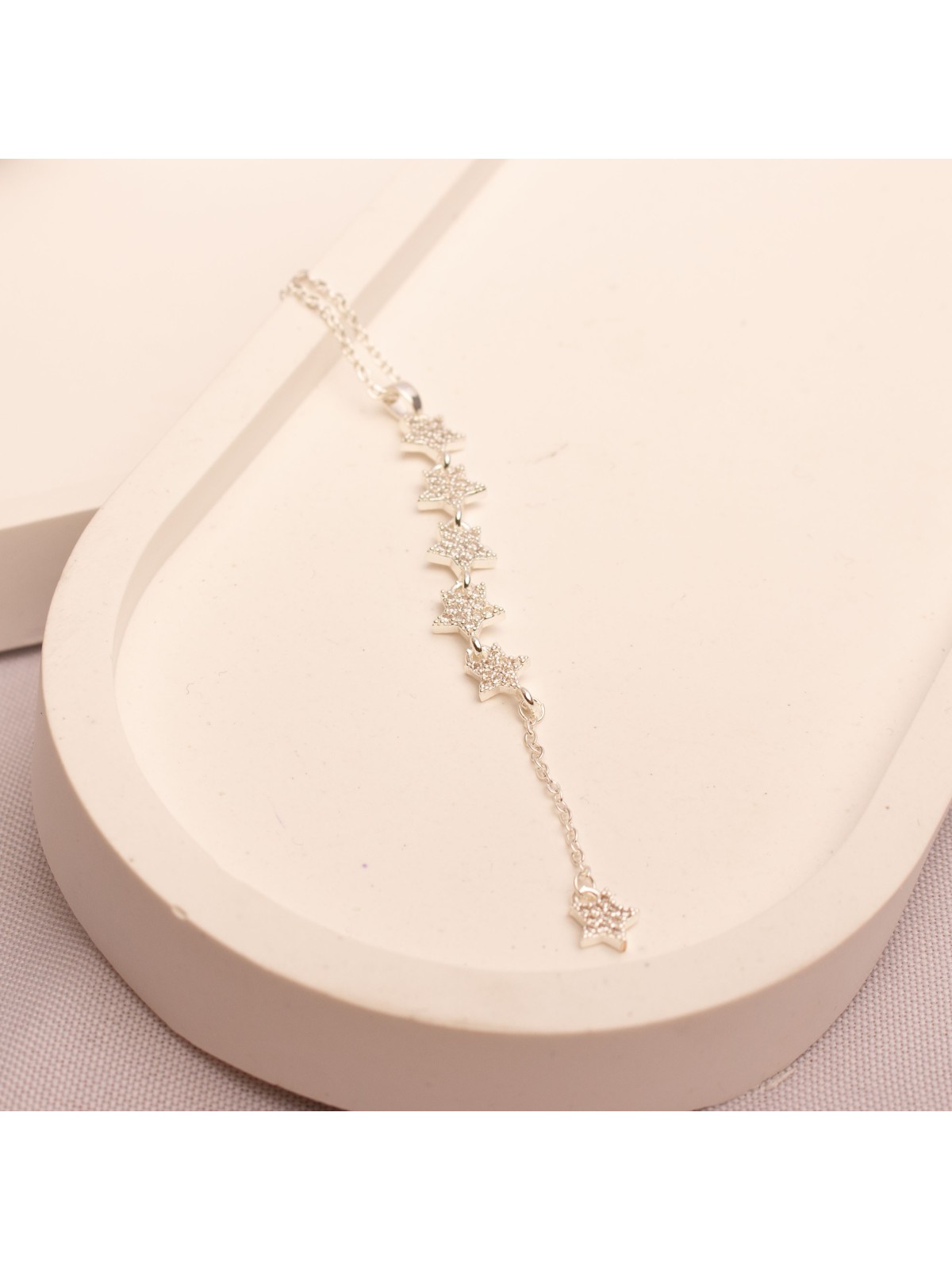 Collar Acero Blanco SK1278-PL