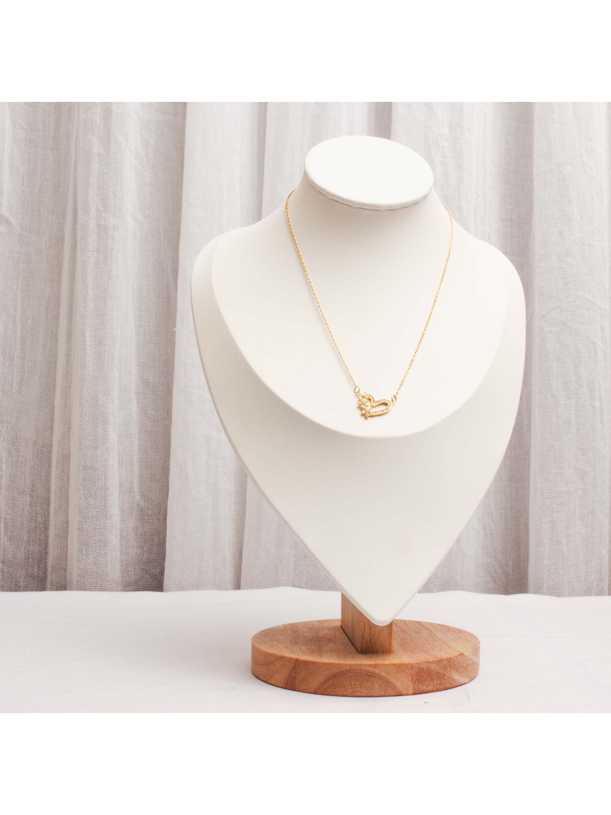 Collar Acero Dorado SK81B13-OR-035-45CM