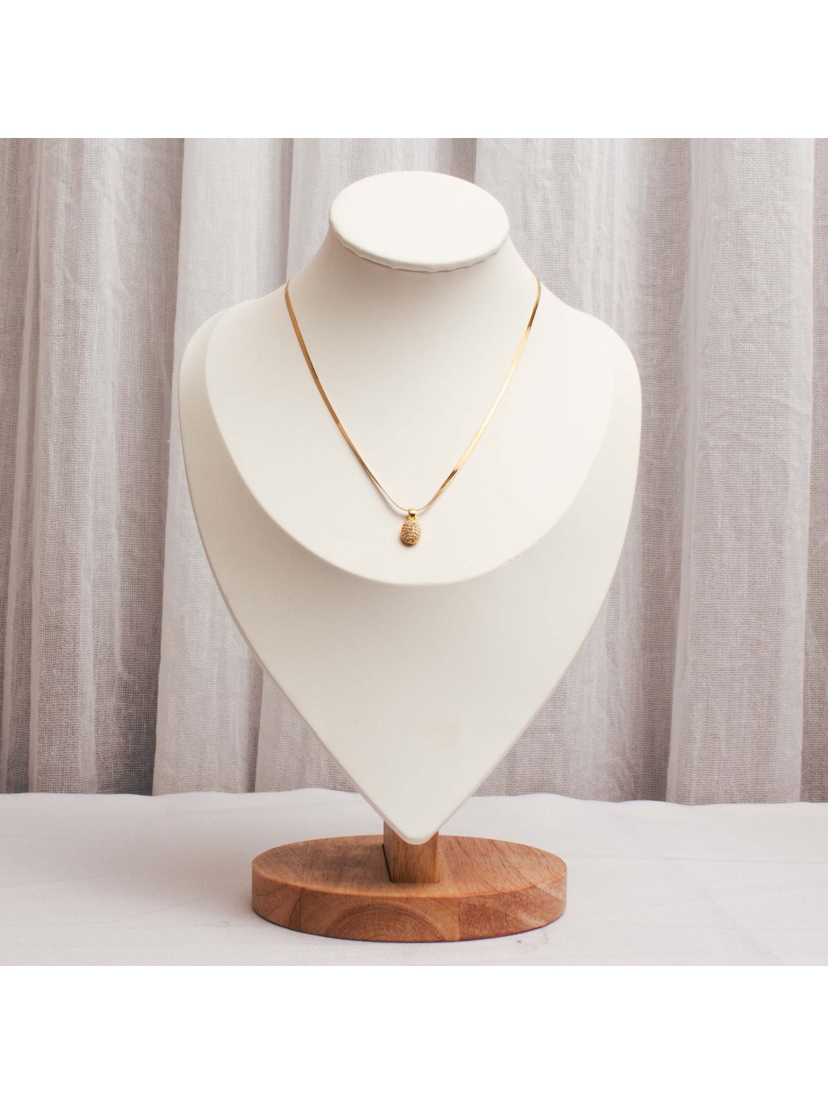 Collar Acero Dorado SK81A4-OR-2-45CM