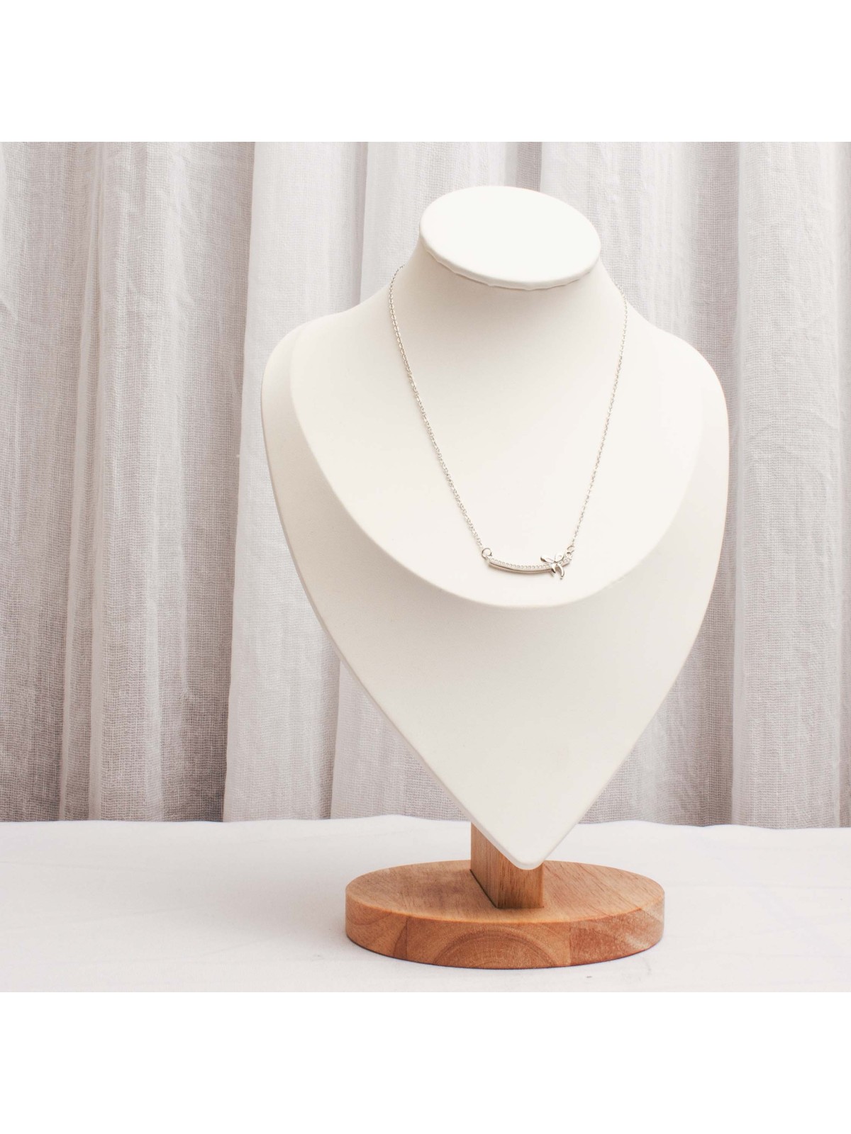 Collar Acero Plateado SK82B15-AC-035-45CM