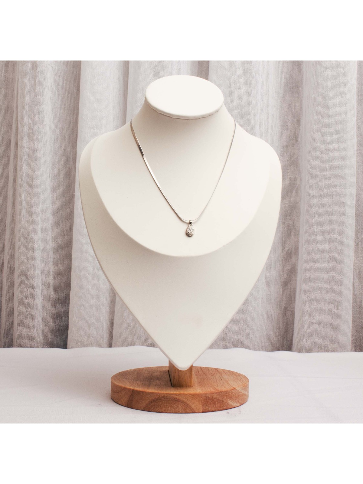 Collar Acero Plateado SK82B4-AC-2-45CM