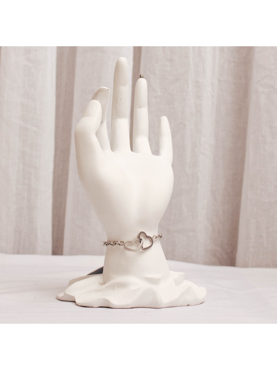 Pulsera Acero Plateado SK378-AAC