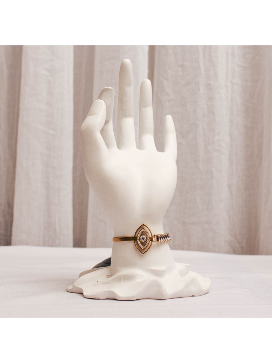 Pulsera Acero Dorado SK379-AOR