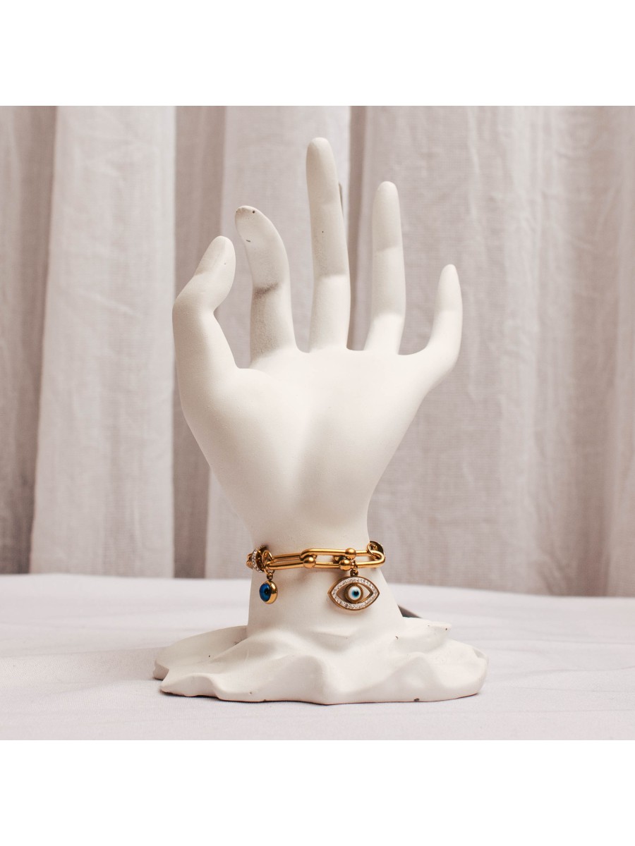 Pulsera Acero Dorado SK379-EOR