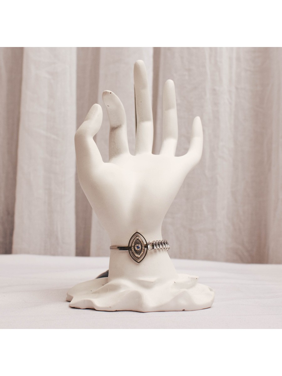 Pulsera Acero Plateado SK380-AAC
