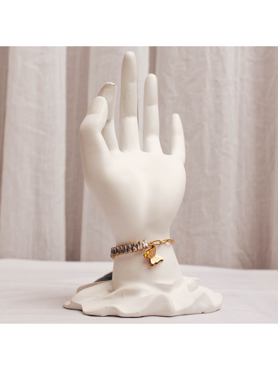 Pulsera Acero Dorado SK381-BOR