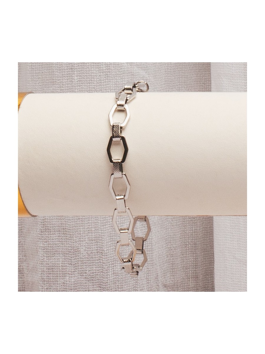 Pulsera Para Hombre Acero SK498-BAC