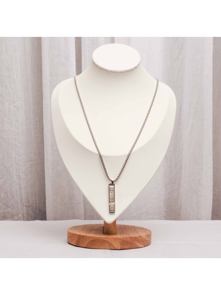 Collar Para Hombre Acero SK517-BAC
