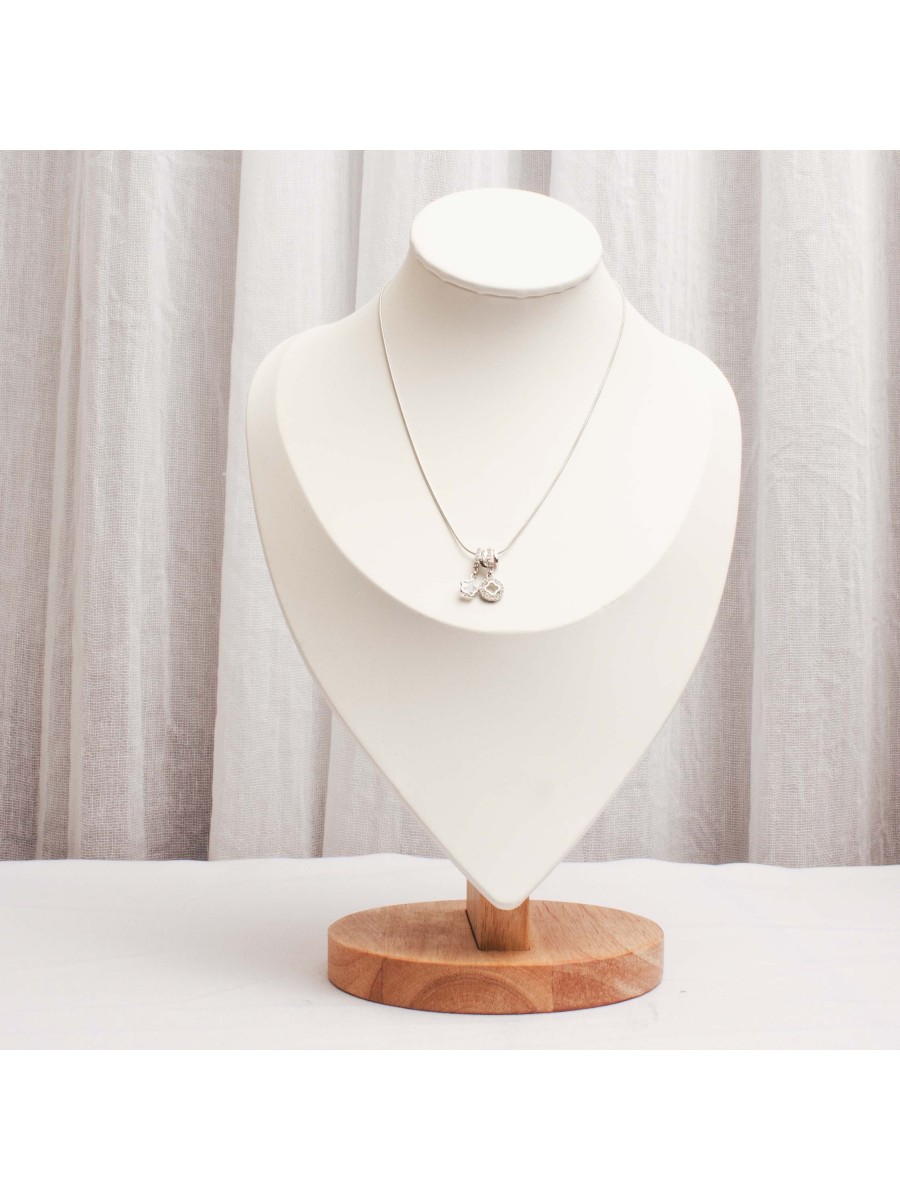 Collar Acero Plateado SK73-GAC-09-45CM