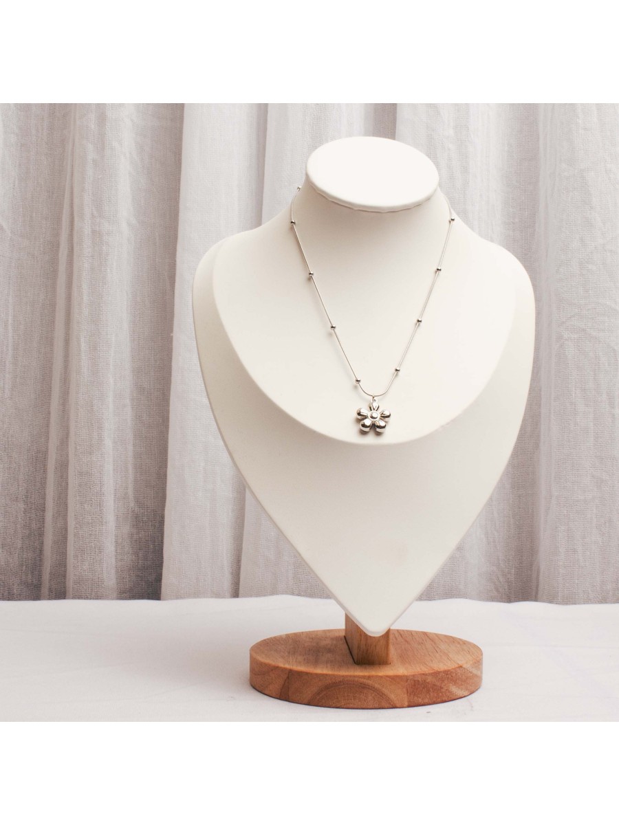 Collar Acero Plateado SK76-AAC-09-45CM