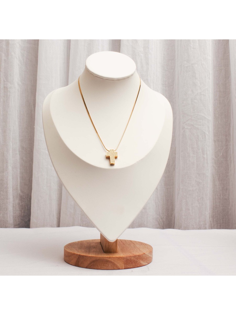 Collar Acero Dorado SK841-OR-2-45CM