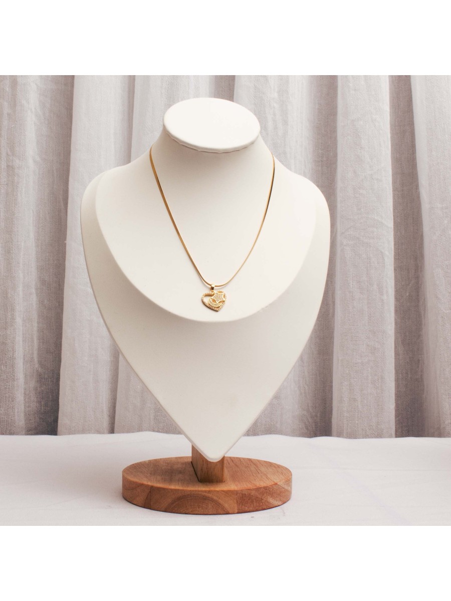 Collar Acero Dorado SK8413-OR-2-45CM