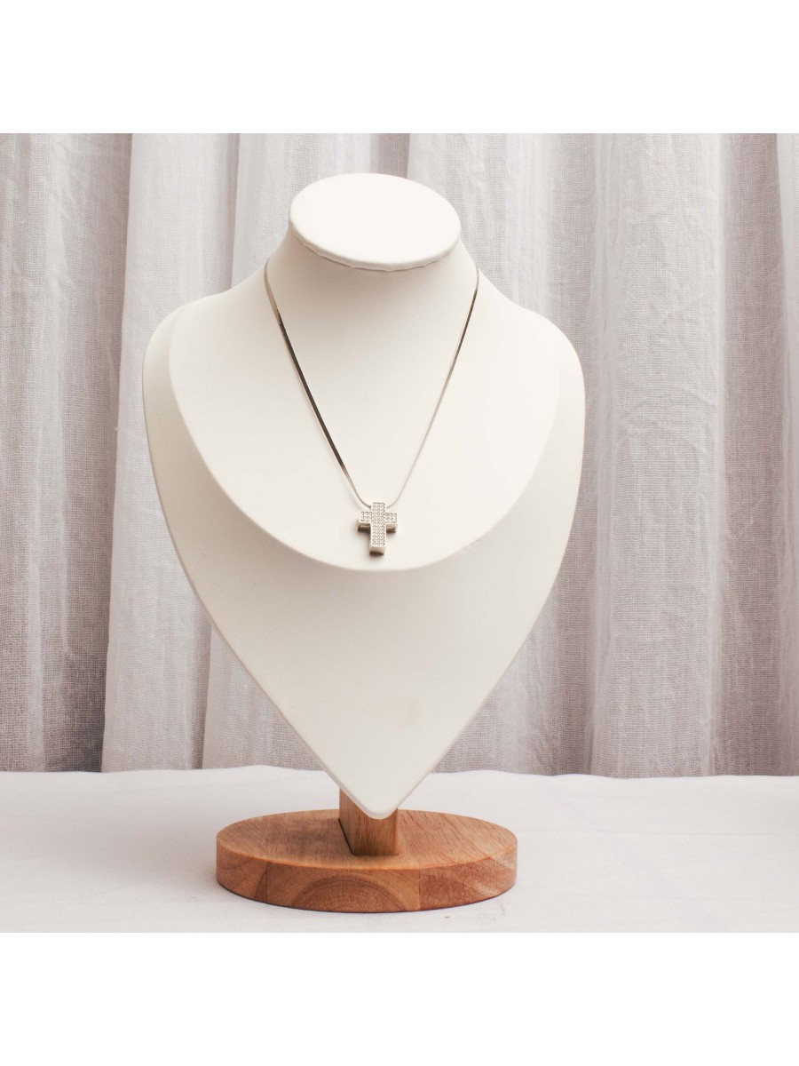 Collar Acero Plateado SK851-AC-2-45CM