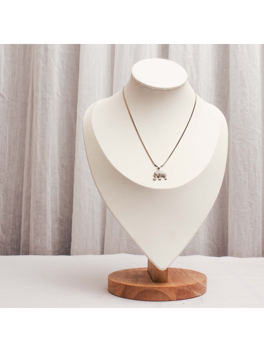Collar Acero Plateado SK856-AC-2-45CM