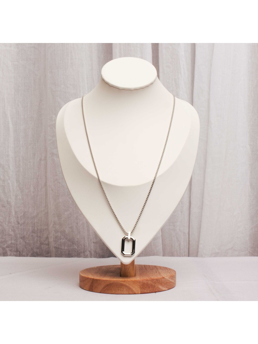 Collar Para Hombre Acero SK915-BAC