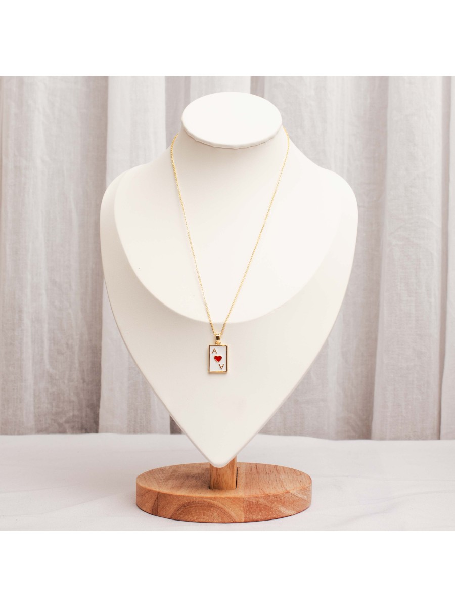 Collar Acero Dorado SK2974-OR