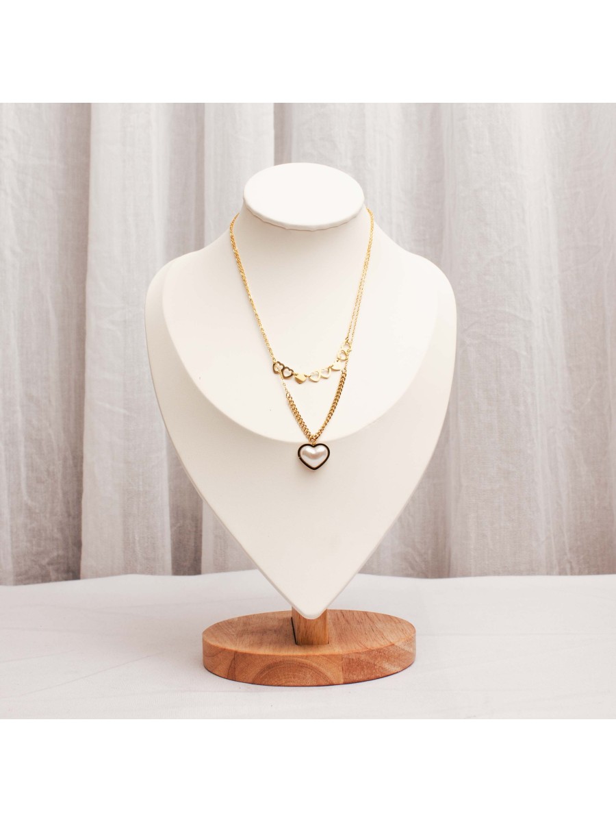 Collar Acero Dorado SK316-DOR