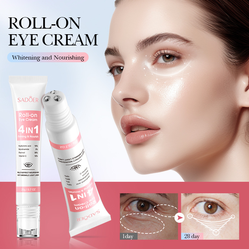 4 EN 1 CREMA PARA OJOS ROLL ON NUTRITIVA REAFIRMANTE MULTIEFECTO 20G · Cód. 740664