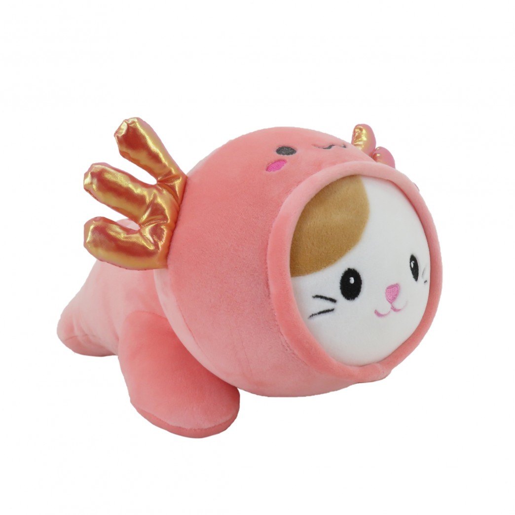 830871AA-ANIMALS 10″ AJOLOTE SALMON
