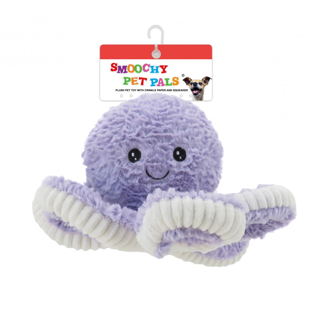 P018501B-PULPO 18″ LILA MASCOTA