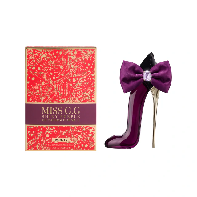 SC-038 Miss G.G Shiny Purple Blush Bowdorable