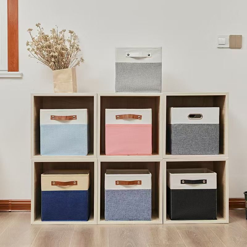 CAJA ORGANIZADORA PLEGABLE 28*28*28CM