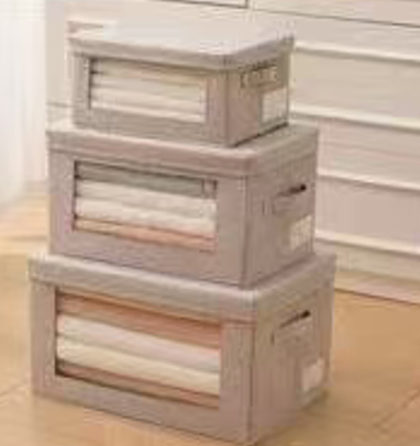 CAJA ORGANIZADORA CON TAPA 44*30*30CM