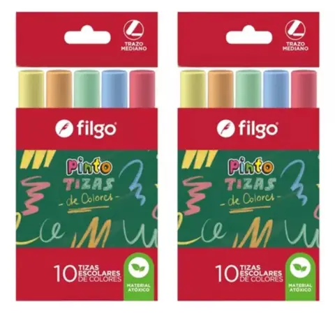 TIZA COLOR FILGO X10 967103