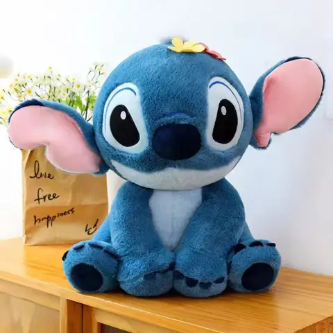 XR0231 Stitch sentado con flor 45cm