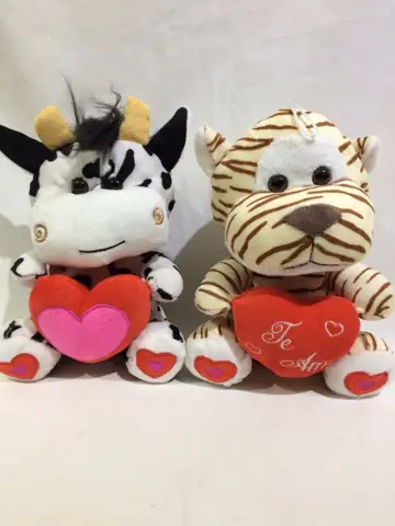 Animales con corazón 20cm