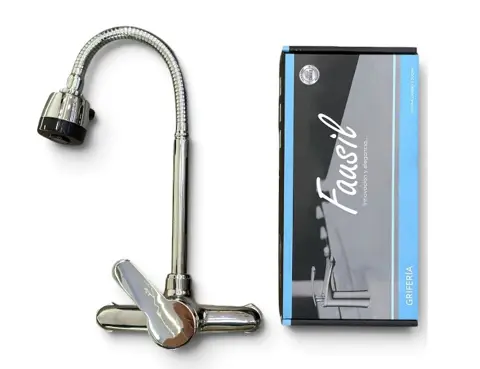 GRIFERIA PARED FLEXIBLE MONOCOMANDO