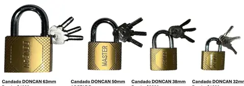 GM-VAR077 Candado DONCAN 63mm