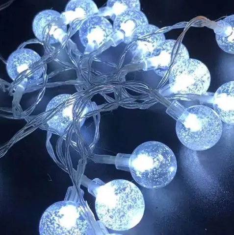 LUCES REDONDAS BLANCA A PILA AF-160/WH-540