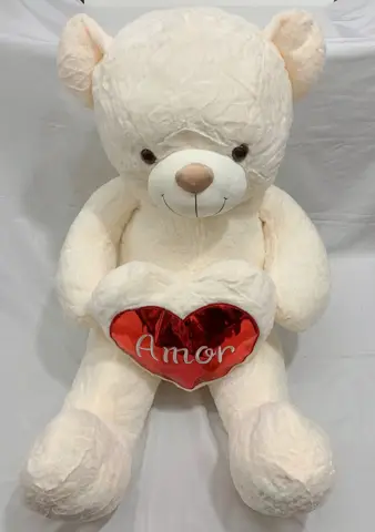 Oso con corazón amor 130cm 2 color