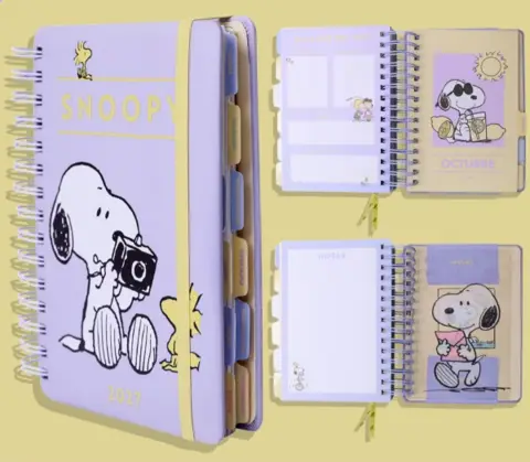 AGENDA MOOV 2027 SNOOPY 14X20-384PAG DIA POR DIA 013379