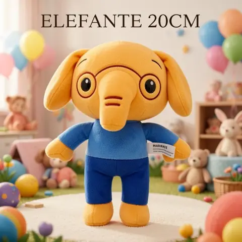 ELEFANTE PLIMPLIM 20CM