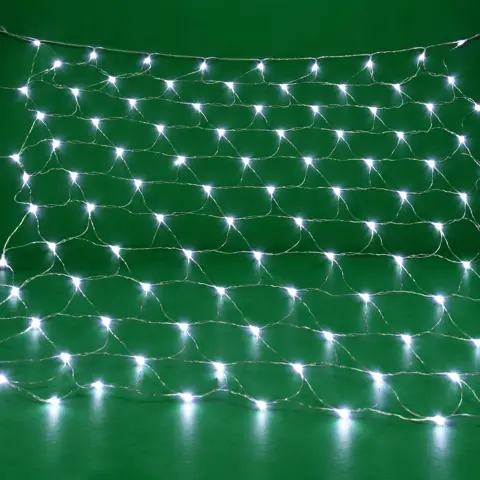 RED LED 240 LUZ BLANCA 3X3MT USB