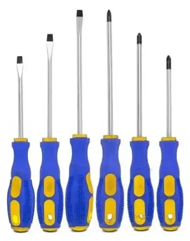 DESTORNILLADOR X6 (AZUL-AMARILLO) 6156
