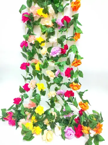 Guirnalde Flor de Peonia con 10 Flores