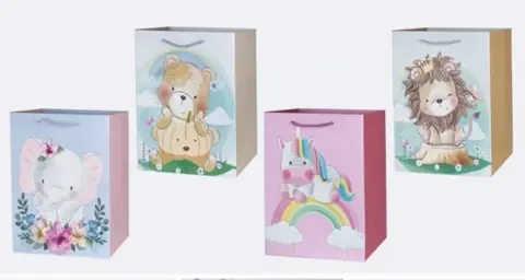 BOLSA REGALOS ANIMALS 23X18CM 509403