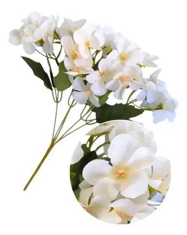 Ramo Flore Hortensia Artificial Viene 35 Flores