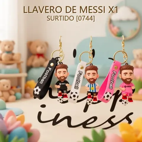 LLAVERO DE MESSI X1 SURTIDO [0744]