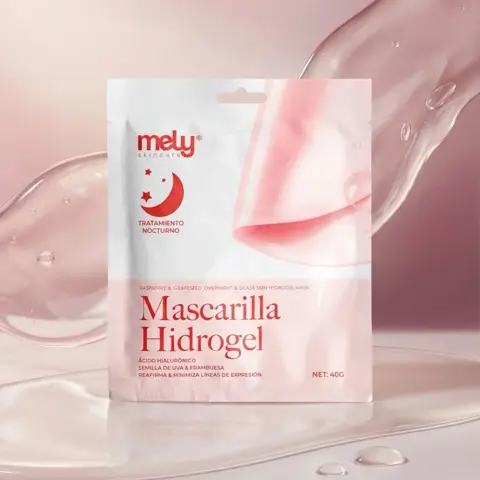 MELY MASCARILLA D/HIDROGEL D/FRAMBUESA Y SEMILLA D/UVA P/ LA NOCHE MY889058