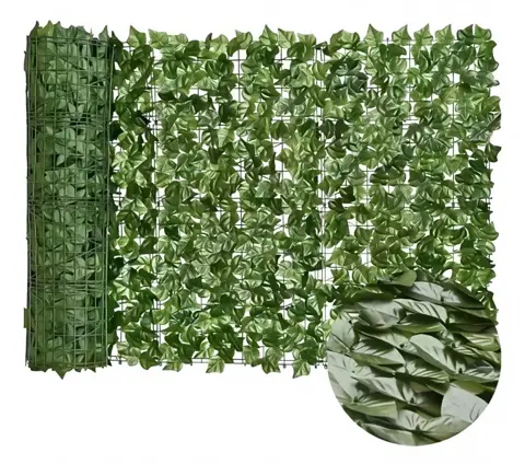 Jartin Vertical Artificial Muro Verde Hoja 3 x 1MTS