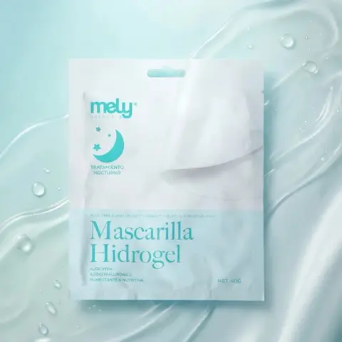 MELY MASCARILLA D/ HIDROGEL D/ ALOE VERA Y HIALURÓNICO P/ LA NOCHE MY889059