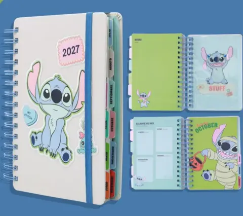 AGENDA MOOV 2027 STITCH 14X20-384PAG DIA POR DIA 019234